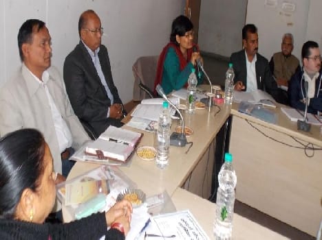 ADM was meeting in Bageshwar